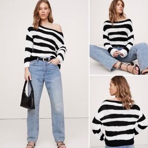 Banana Republic Boatneck Knit Top NWOT